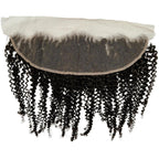 Jerry Curl 13x4 Transparent Lace Human Hair Frontal