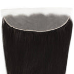 Malaysian Straight 13x4 Transparent Lace Human Hair Frontal