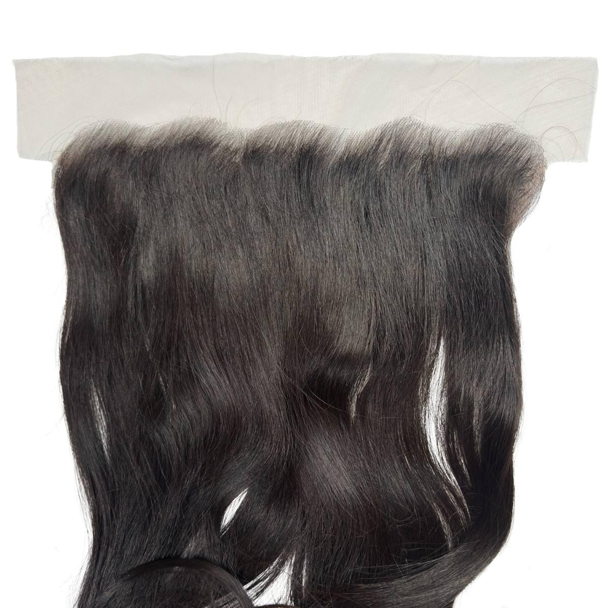 45" Raw Straight 13x6 HD Lace Human Hair Frontal