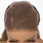 Honey Blonde Ombre Wavy 5x5 HD Lace 100% Human Hair Closure Wig