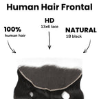 Body Wave 13x6 HD Lace Human Hair Frontal
