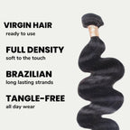 Brazilian Body Wave 100% Human Hair Bundles