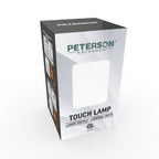 7" Touch lamp/Oil burner/Wax warmer-Silver Secret Garden by Peterson Housewares & Artwares