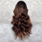 Giselle Glueless 5x5 HD Lace Professionally Colored 100% Human Hair Closure Wig