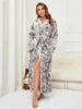 Luxurious Fleece Hooded Bathrobe - Ultra Soft Women's Robe