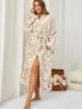 Luxurious Fleece Hooded Bathrobe - Ultra Soft Women's Robe