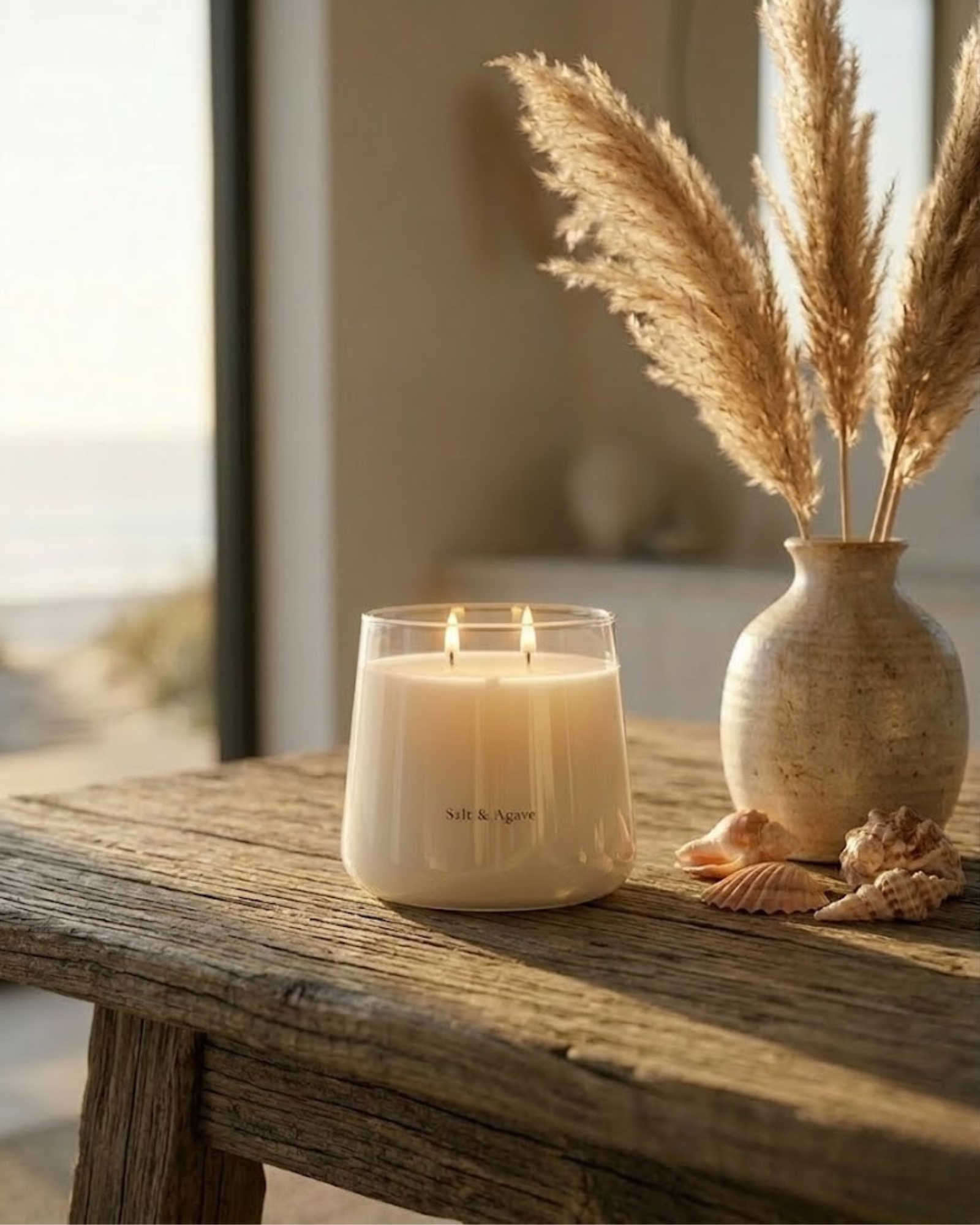 Salt & Agave Candle