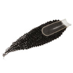 Jerry Curl 2x6 Transparent Lace Human Hair Closure
