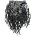 Jerry Curl Clip-In 100% Human Hair Extensions