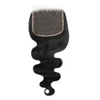 Jet Black Body Wave 6x6 HD Lace Human Hair Closure