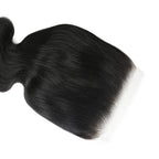 Jet Black Body Wave 7x7 HD Lace Human Hair Closure