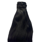 Jet Black 100% Human Hair Ponytail Extension