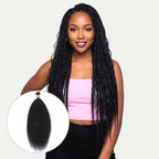 Kinky Straight Bulk 100% Human Braiding Hair