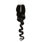 Loose Wave 2x6 Transparent Lace Human Hair Closure