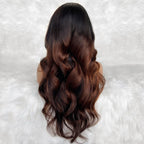 Luscious Glueless 5x5 HD Lace Professionally Colored 100% Human Hair Closure Wig