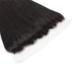 Malaysian Straight 13x4 Transparent Lace Human Hair Frontal