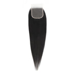 Malaysian Straight 4x4 Transparent Lace Human Hair Closure