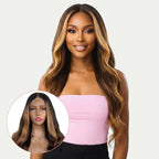 Mystique Glueless 5x5 HD Lace Professionally Colored 100% Human Hair Closure Wig