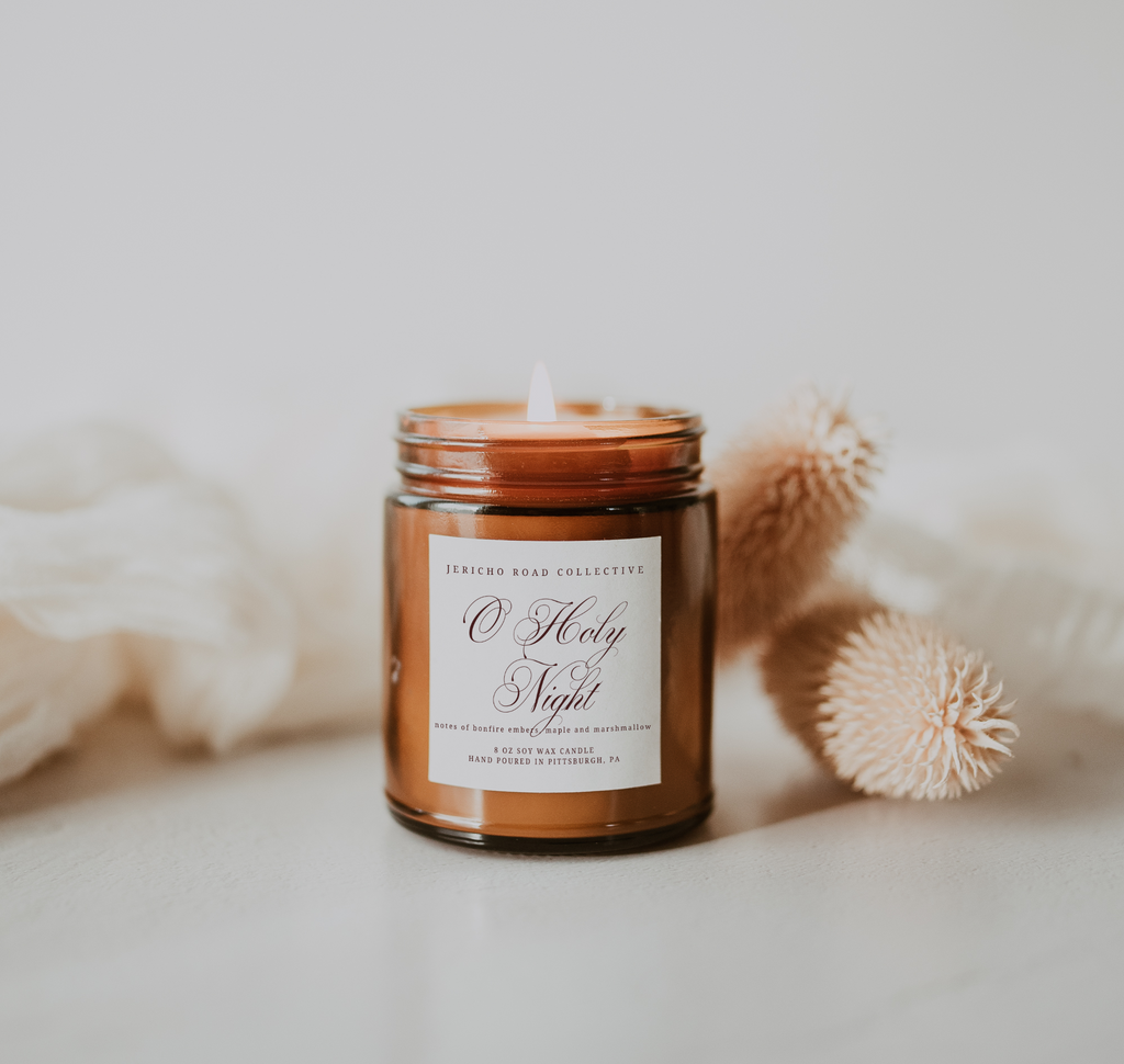 O Holy Night Soy Wax Candle