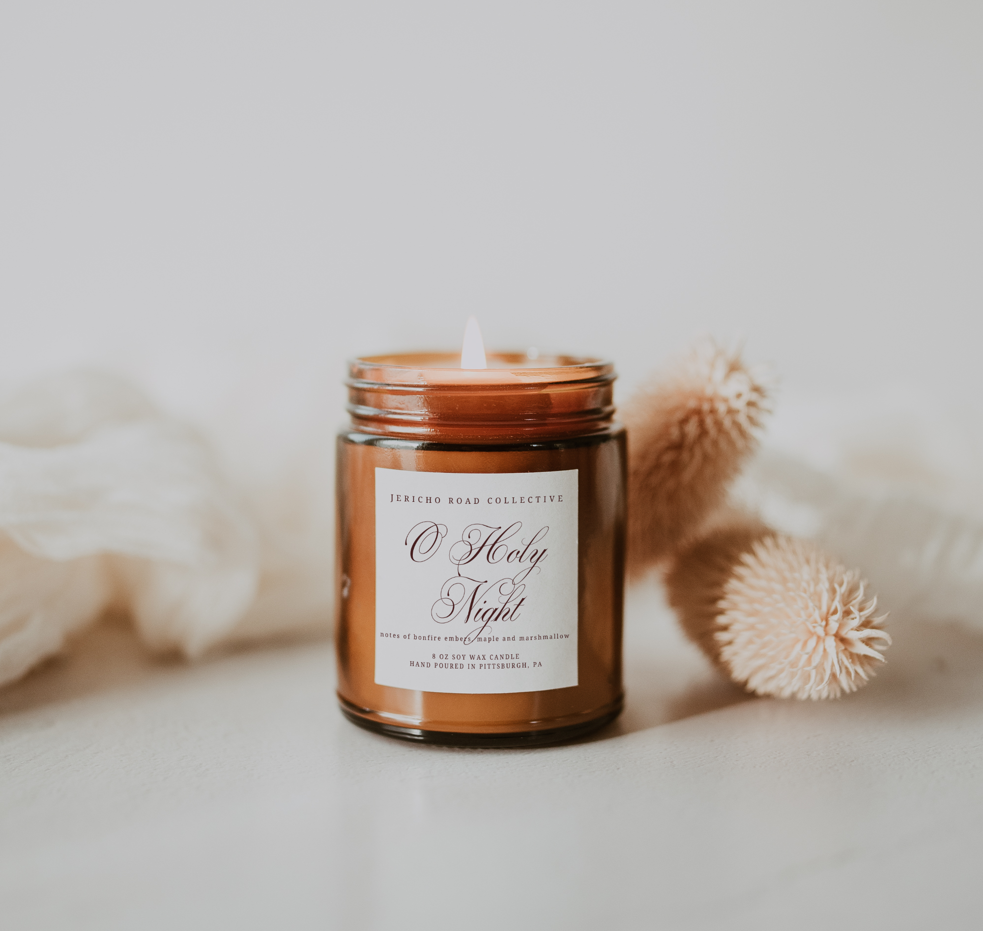 O Holy Night Soy Wax Candle