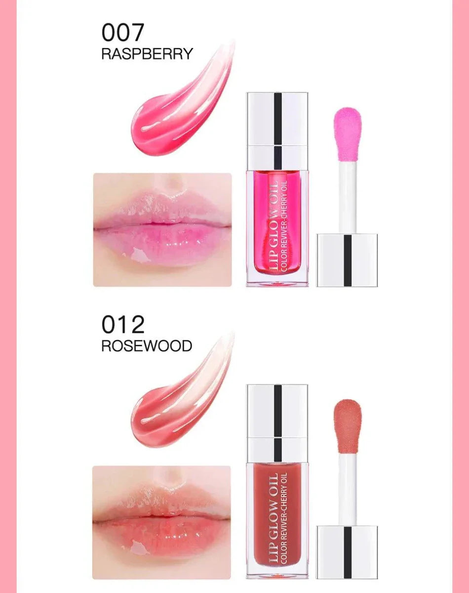 Moisturizing Lip Balm Oil - Plumping Exfoliating Lip Gloss