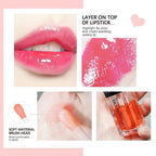 Moisturizing Lip Balm Oil - Plumping Exfoliating Lip Gloss