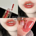Long-Lasting Lip Gloss - Moisturizing Waterproof Mirror Finish