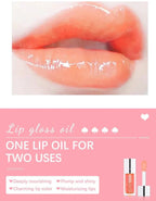 Moisturizing Lip Balm Oil - Plumping Exfoliating Lip Gloss