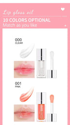Moisturizing Lip Balm Oil - Plumping Exfoliating Lip Gloss