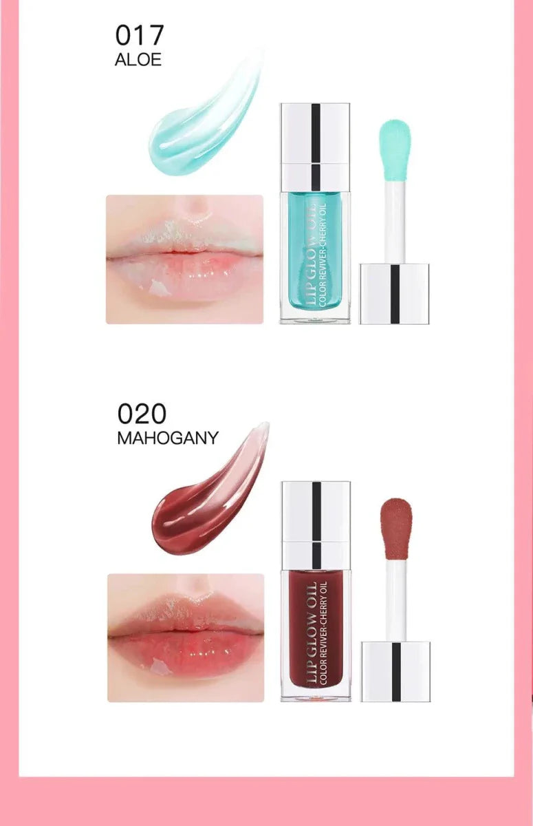 Moisturizing Lip Balm Oil - Plumping Exfoliating Lip Gloss