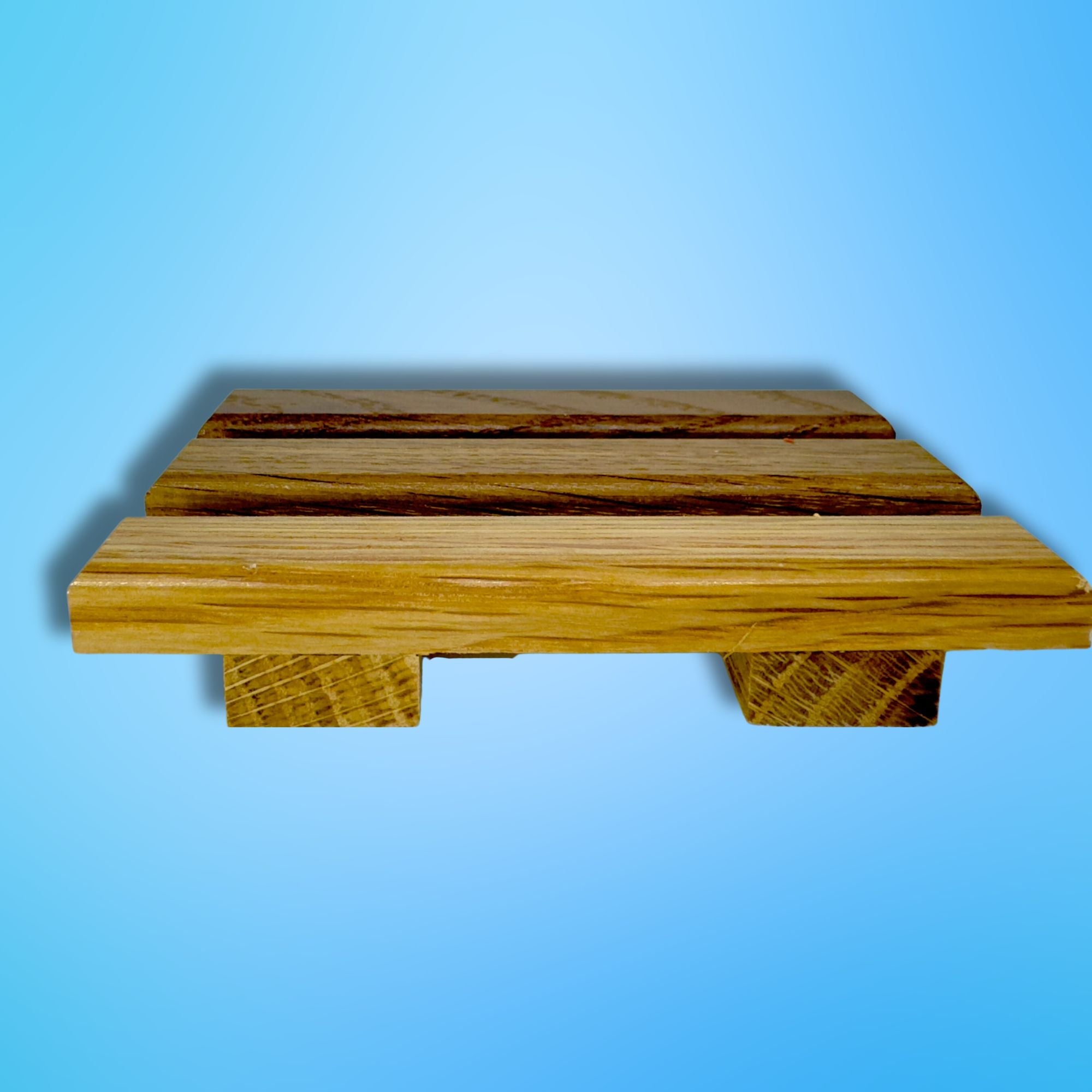 Reclaimed White Oak Wood Finished Soap Dish