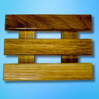 Reclaimed White Oak Wood Finished Soap Dish