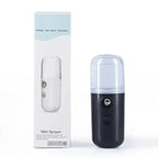RadiantGlow Nano Mist Facial Sprayer - Hydrating, Ultrasonic Beauty Instrument for Flawless Skin