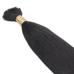 Yaki Straight Bulk 100% Human Braiding Hair