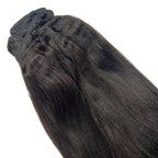 Yaki Straight Clip-In 100% Human Hair  Extensions