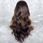 Zaria Glueless 5x5 HD Lace Professionally Colored 100% Human Hair Closure Wig