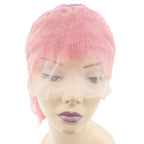 Cotton Candy 13x4 Transparent Lace Front 100% Human Hair Bob Wig