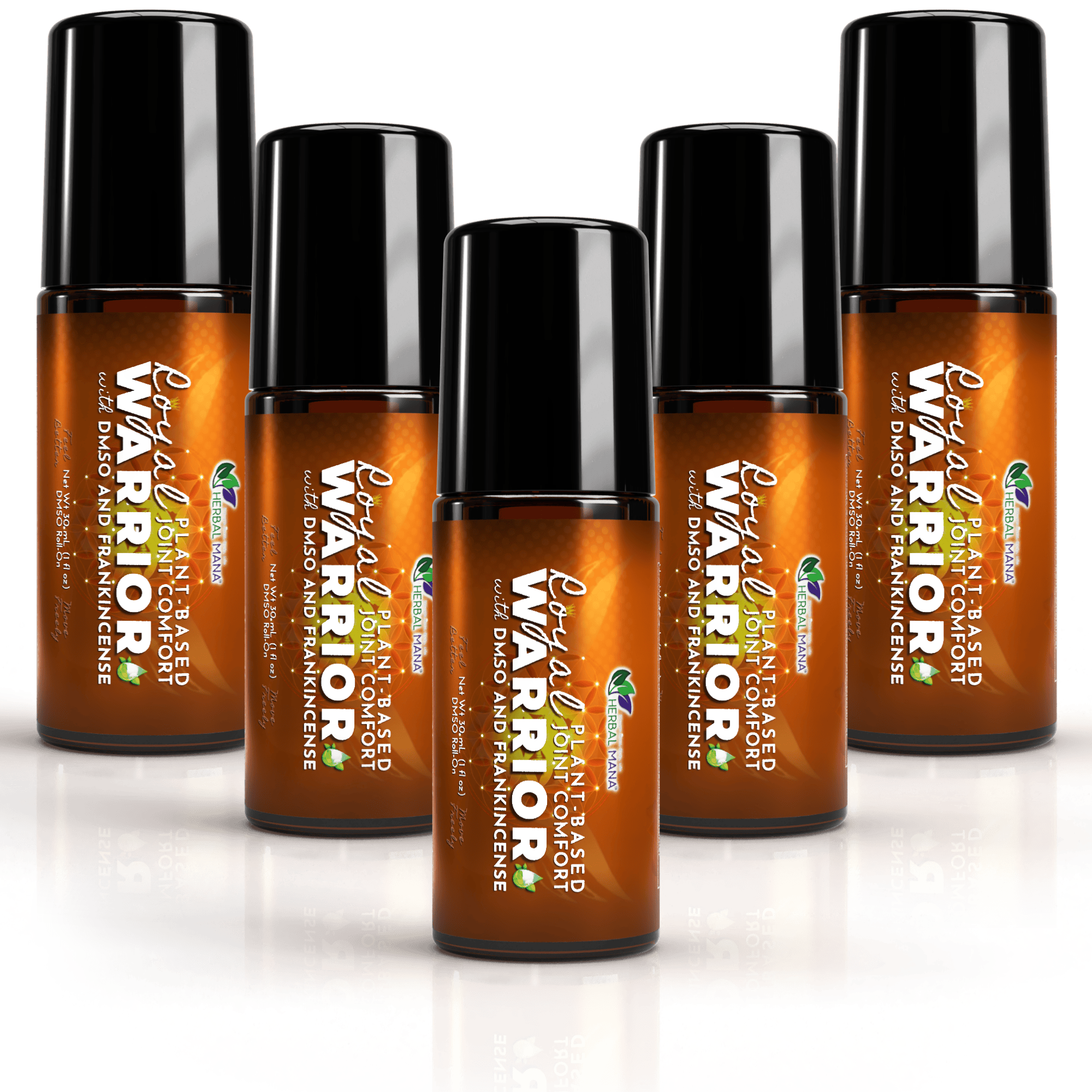 Frankincense DMSO Roll-On for Joint Comfort (No Menthol) | Royal Warrior