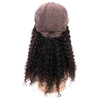 Kinky Curly 4x4 Transparent Lace 100% Human Hair Closure Wig