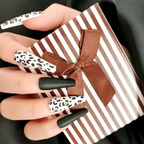 Extra Long Coffin Press on Nails