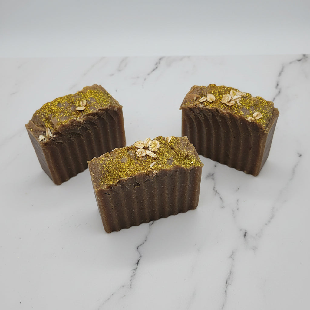 Oatmeal Milk and Bee Pollen Bar Soap