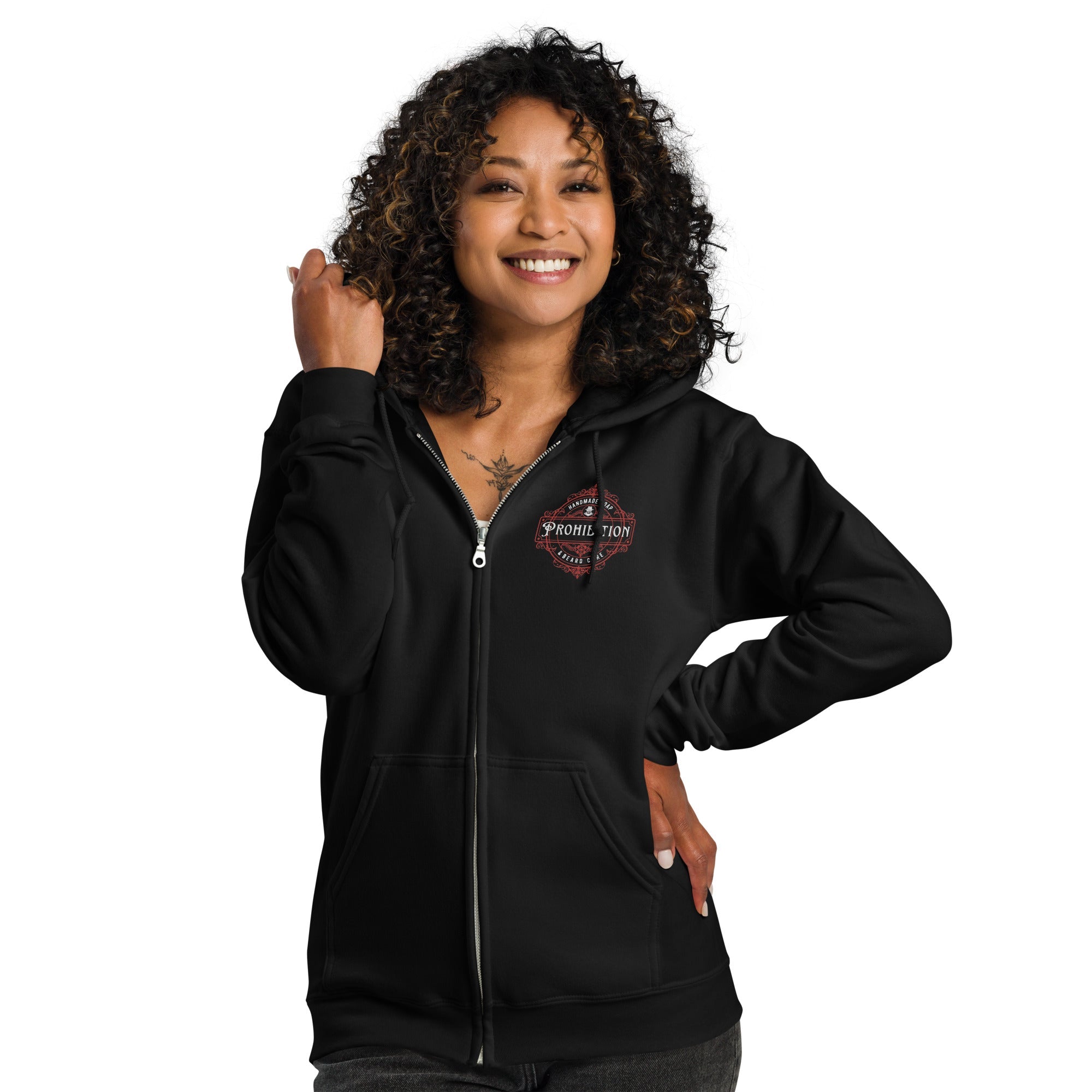 Embroidered Heavy Blend Zip Hoodie