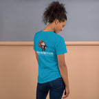 Cartoon Logo Dark T-Shirt, Unisex,