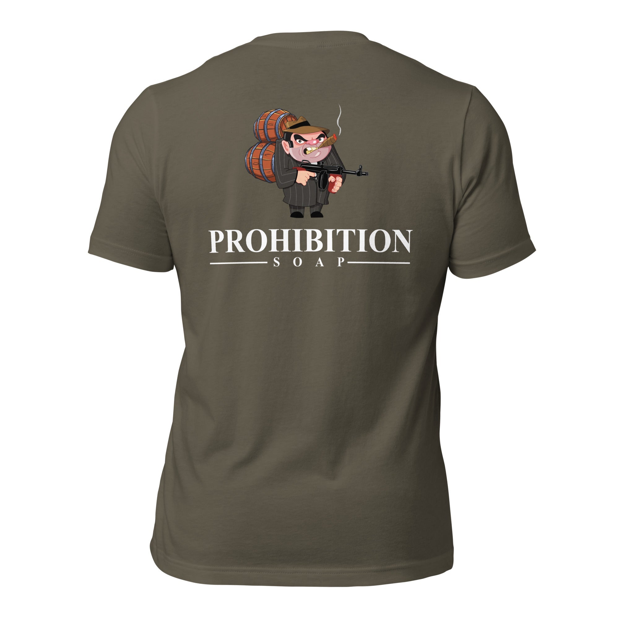 Cartoon Logo Dark T-Shirt, Unisex,