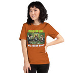 Prohibition Dogs: All-In or Bust T-shirt, Unisex