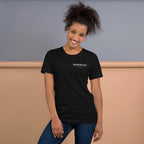 Cartoon Logo Dark T-Shirt, Unisex,