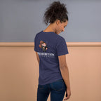 Cartoon Logo Dark T-Shirt, Unisex,