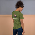 Cartoon Logo Dark T-Shirt, Unisex,