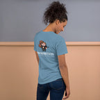 Cartoon Logo Dark T-Shirt, Unisex,
